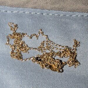 14K Gold Scrap from Broken Necklace – NOT WEARABLE - Does not even register 1g
